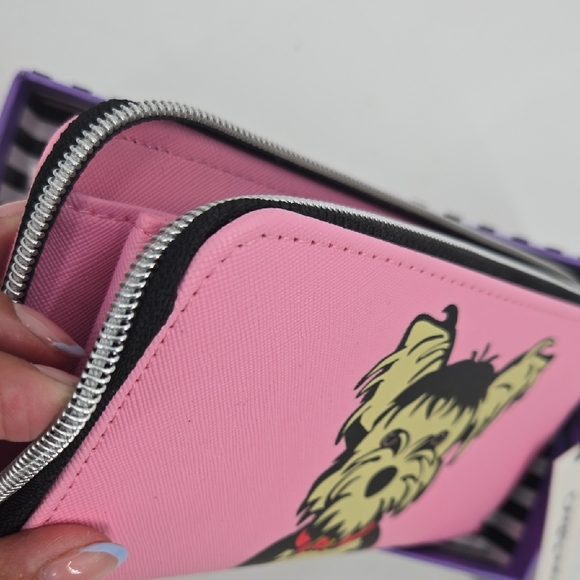 Marc Tetro Pink Dog Wallet - Picture 2 of 10